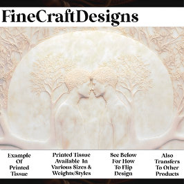 Papel De Seda Mármol Pareja LGBTQ Enamorada Dibujando X6 Desnudo