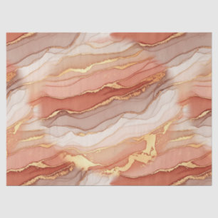 Papel De Seda Mármol Siena de Venas Doradas Arte de Lujo