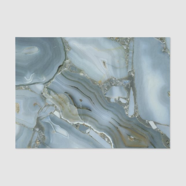 Papel De Seda Mármol y cristales (Anverso)