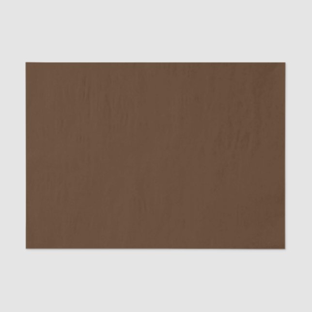 Papel De Seda Marrón chocolate mediano (Anverso)