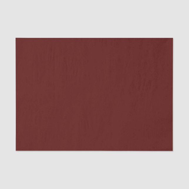 Papel de seda marrón rojizo (Anverso)