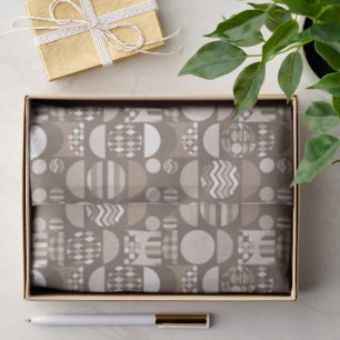 Papel De Seda Marrón Tierra Neutral Nórdico Escandinavo 