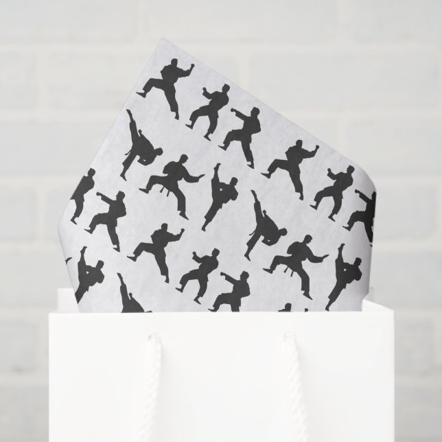 Papel De Seda Martial Arts Decoupage (Bolsa de regalo)