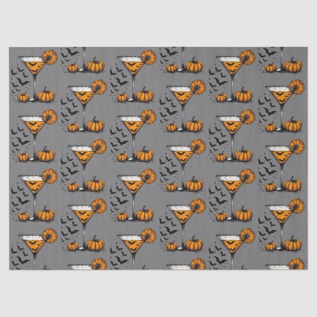 Papel De Seda Martini de Calabaza (Anverso)
