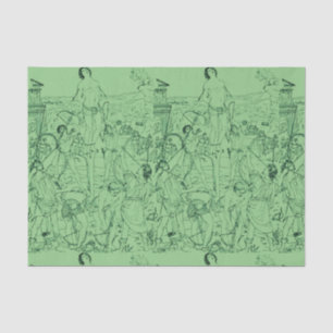 Papel De Seda Martirio de San Sebastián