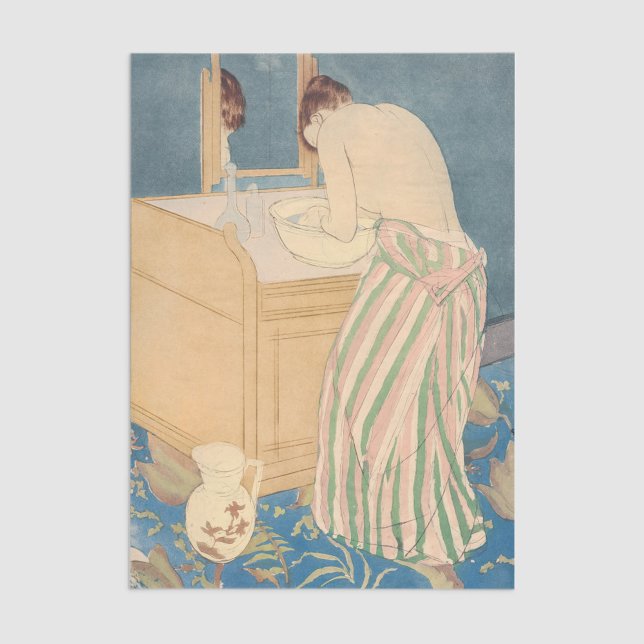Papel De Seda Mary Cassatt - Baño femenino (Subido por el creador)