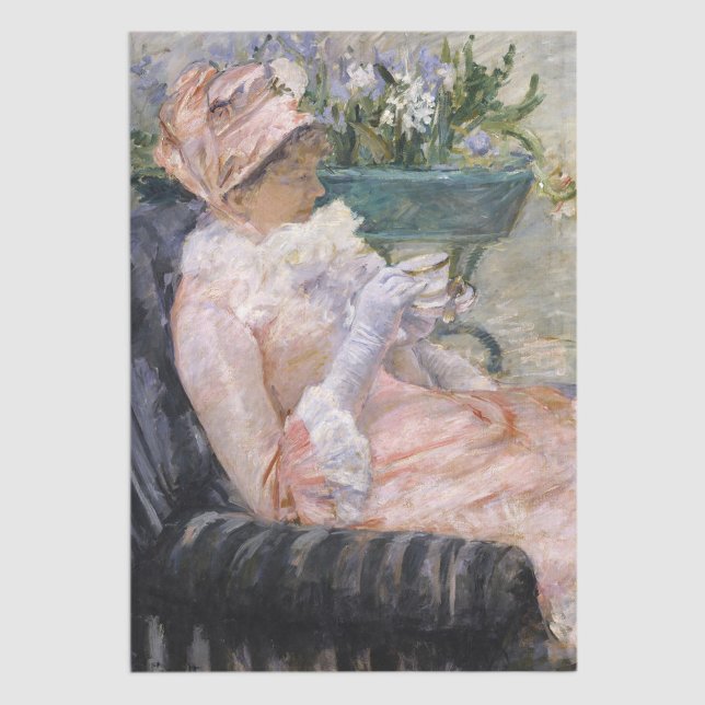 Papel De Seda Mary Cassatt - La taza de té (Subido por el creador)