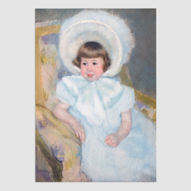 Papel De Seda Mary Cassatt - Retrato Louise-Aurore Villeboeuf (Subido por el creador)