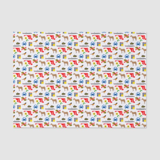 Papel De Seda Maryland (Anverso)