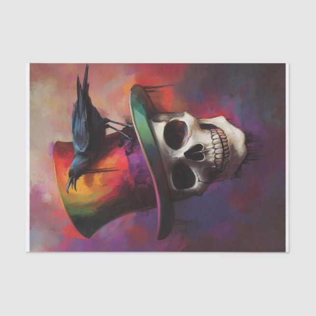 Papel De Seda Más calavera Lyfe5 (Anverso)