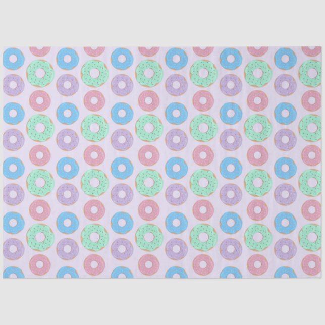 Papel De Seda Más diseño de la serie Donuts 20 (Anverso)