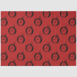 Papel De Seda Más diseño de la serie náutica roja y naval 16