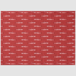 Papel De Seda Más diseño de la serie náutica roja y naval 3