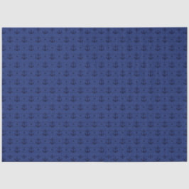 Papel De Seda Más diseño de la serie náutica roja y naval 5