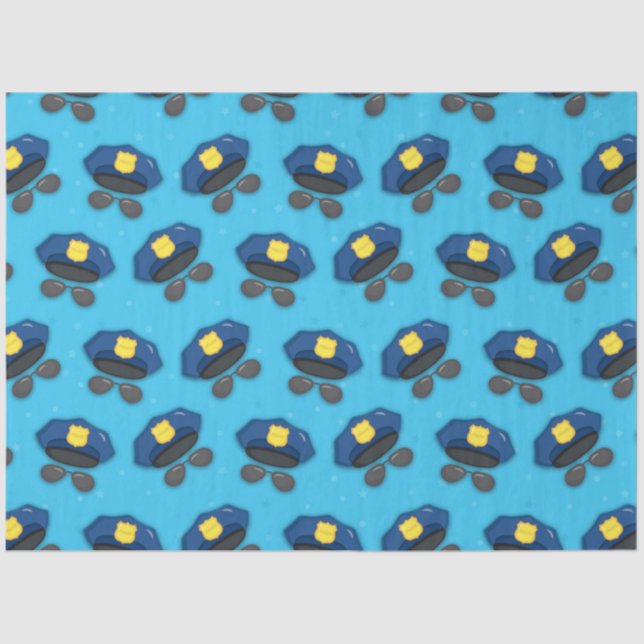 Papel De Seda Más diseño de series policiales 16 (Anverso)