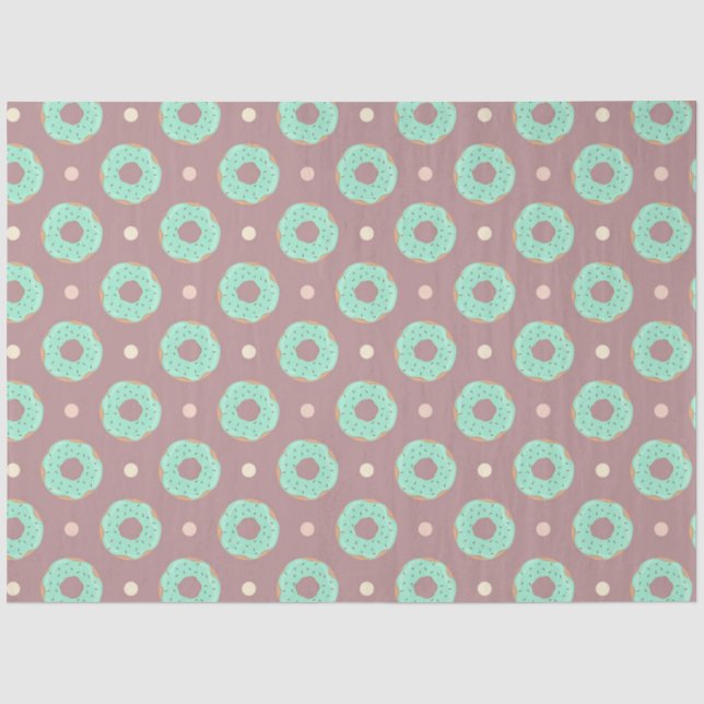 Papel De Seda Más Donas Serie Diseño 7 (Anverso)