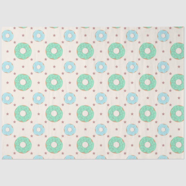 Papel De Seda Más Donuts Serie Diseño 27 (Anverso)