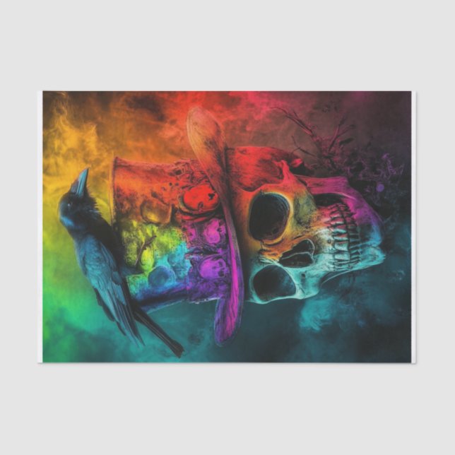 Papel De Seda Más Lyfe de Skull1 (Anverso)