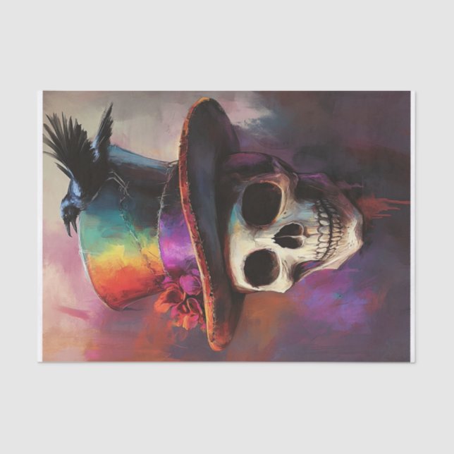 Papel De Seda Más Lyfe de Skull2 (Anverso)