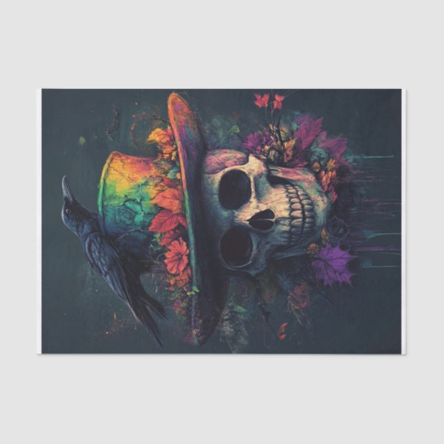 Papel De Seda Más Lyfe de Skull4 (Anverso)