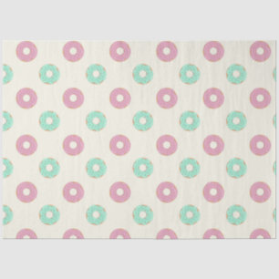 Papel De Seda Más Serie de Donas Diseño 2