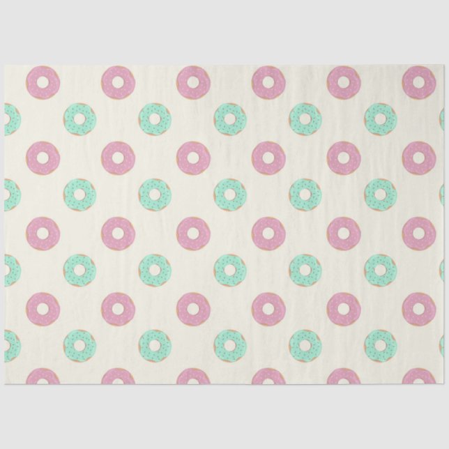 Papel De Seda Más Serie de Donas Diseño 2 (Anverso)