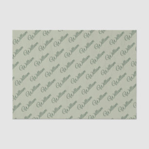 Papel De Seda Masa de bosque verde