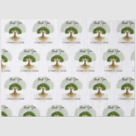 Papel De Seda Material promocional del logotipo de negocios del 