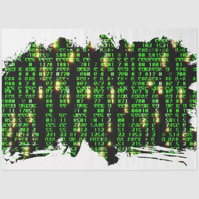 Papel De Seda Matriz de código (Anverso)