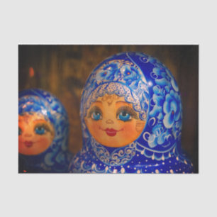 Papel De Seda Matryoshka Doll Tissue Paper
