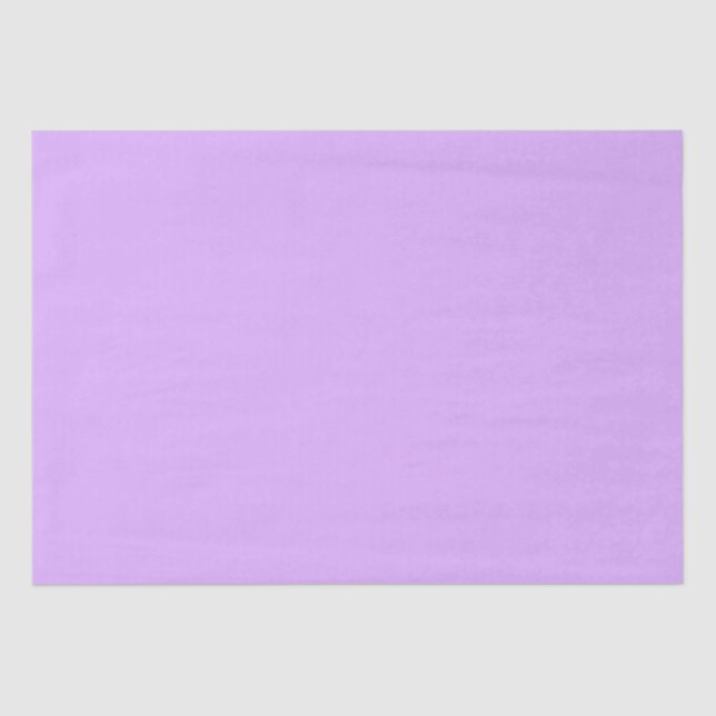 Papel De Seda Mauve, código de hex violeta pálido e0b0ff (Anverso)