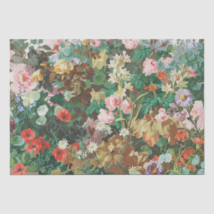 Papel De Seda Máxima Sueño Estampa Floral Vintage