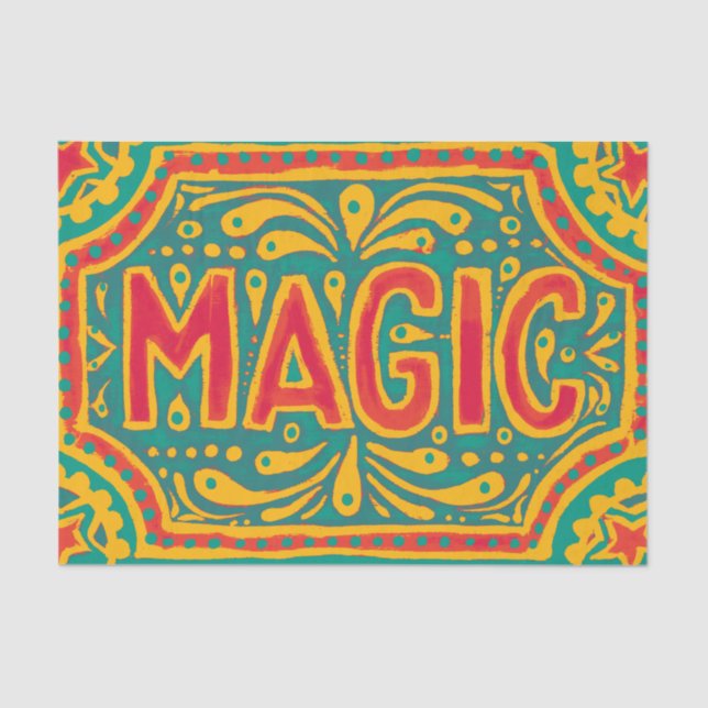 Papel De Seda Mayo De Magic (Anverso)