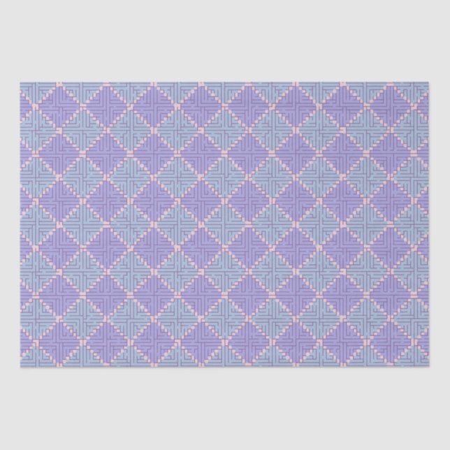 Papel De Seda Maze Patchwork (Anverso)