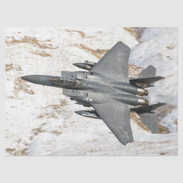 Papel De Seda McDonnell Douglas F-15 Eagle (Anverso)