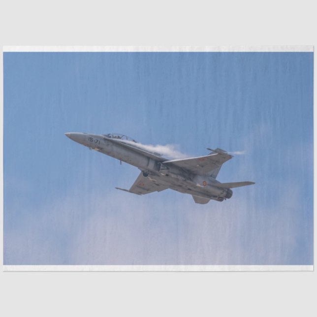Papel De Seda McDonnell Douglas F/A-18 Hornet (Anverso)