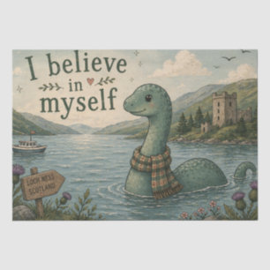 Papel De Seda Me creo un caprichoso Monstruo del Lago Ness