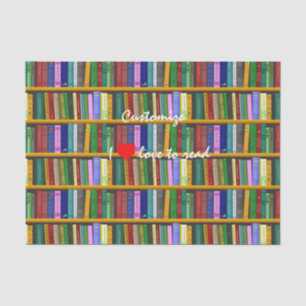 Papel De Seda Me encanta leer Books Thunder_Cove
