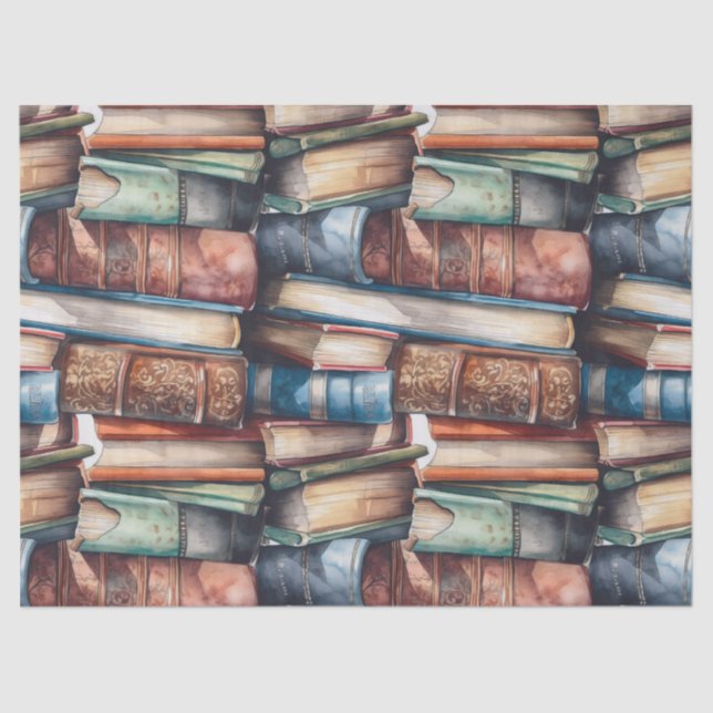 Papel De Seda Me gustan los libros grandes (Anverso)