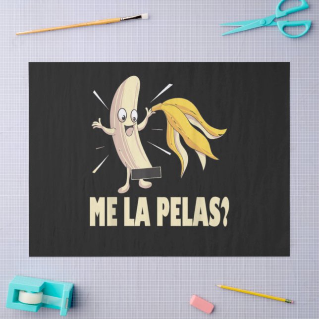 Papel De Seda Me La Pelas (Artesanía)