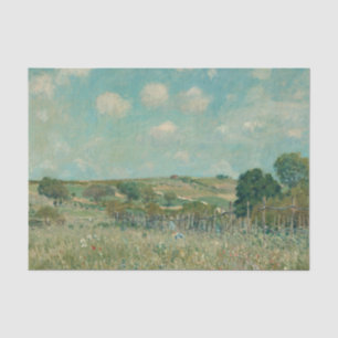 Papel De Seda Meadow Alfred Sisley Galería Nacional de Arte