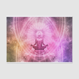 Papel De Seda Mediación del yoga