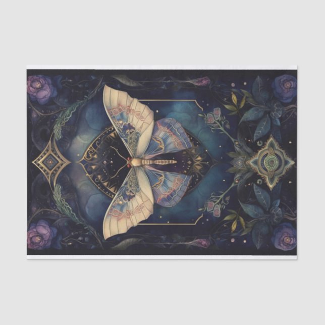 Papel De Seda Medianoche Mozo 2 (Anverso)