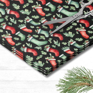 Papel De Seda Medias Navideñas de Navidad