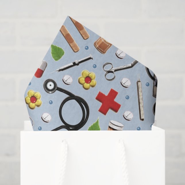 Papel De Seda Médica médico (Bolsa de regalo)