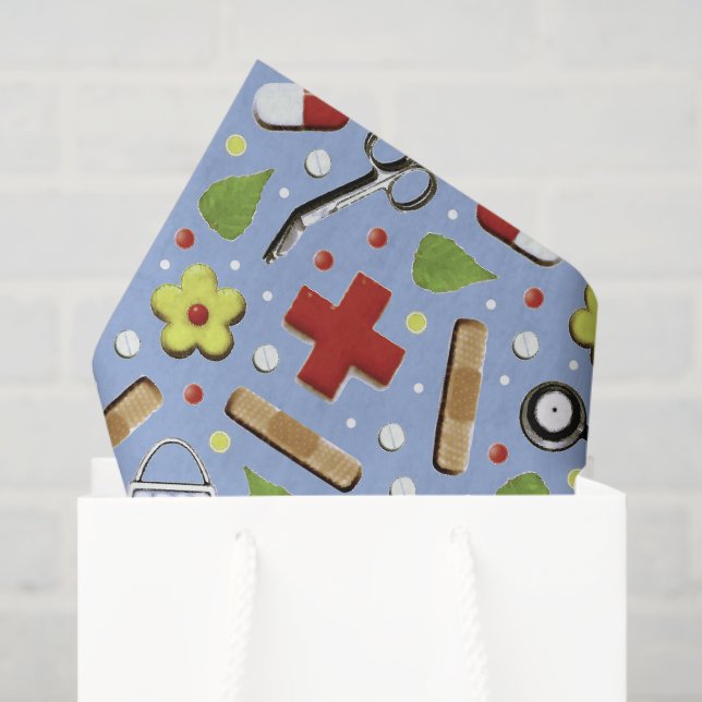 Papel De Seda Médica médico (Bolsa de regalo)