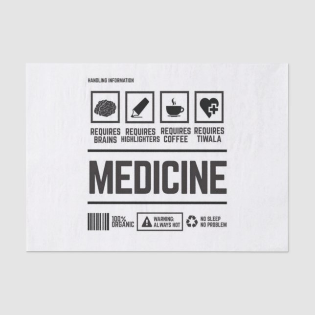 Papel De Seda medicina (Anverso)