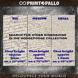 Papel De Seda MEDIO - Fondo caligráfico de escritura a mano