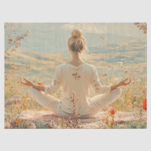 Papel De Seda Meditación Serena al Amanecer (5)