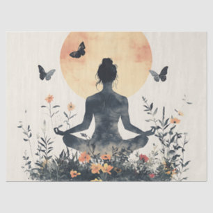 Papel De Seda Meditación Serena al Amanecer (8)